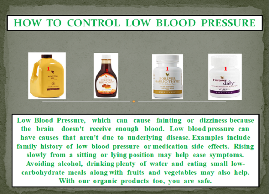 LOW BLOOD PRESSURE PACKAGE