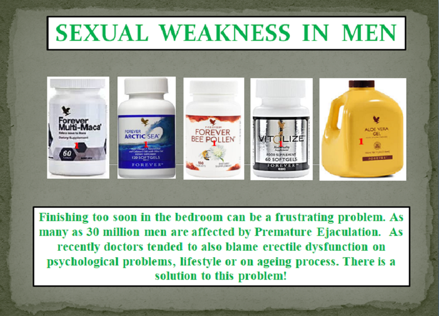 Sexual Weakness in Men Pack